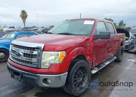 2013 Ford F-150 Xlt из США, поврежденный, VIN 1FTFW1CF4DKD16946